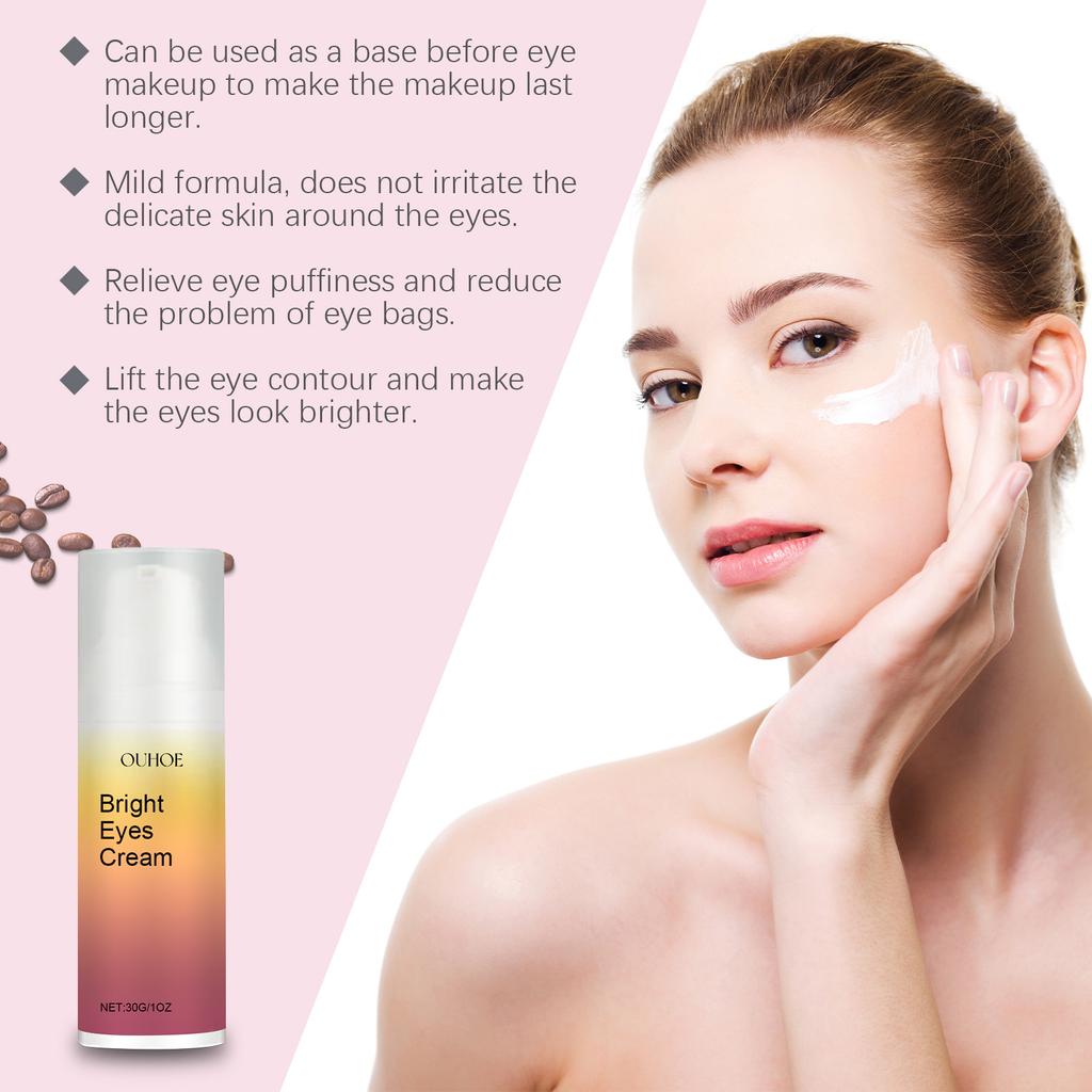Eye Firming Cream Hydrating and Moisturizing Improving Elasticity Around The Eyes Caring for Delicate Skin Nourishing Cream
