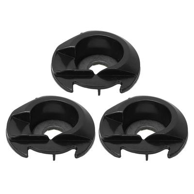 3Pcs Sewing Machine Bobbin Case Wear Resistant Bright Black Bobbin Case Holder for 505A508700