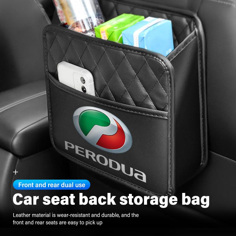 Für Perodua Auto Rücksitz Organizer Sitz Elastische Schnur Aufbewahrungstasche Tasche Auto Organizer Innenraum Myvi Ativa Bezza Alza Axia