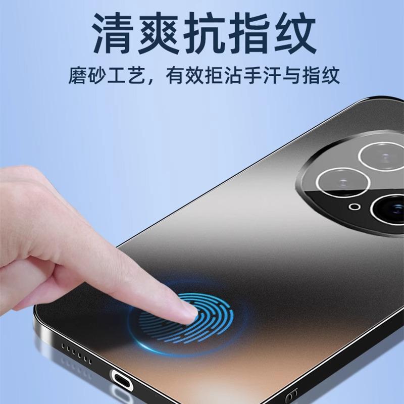 Applicable to Honor magic1pro mobile phone case electroplated matte acrylic Magic1 lens all-inclusive case por