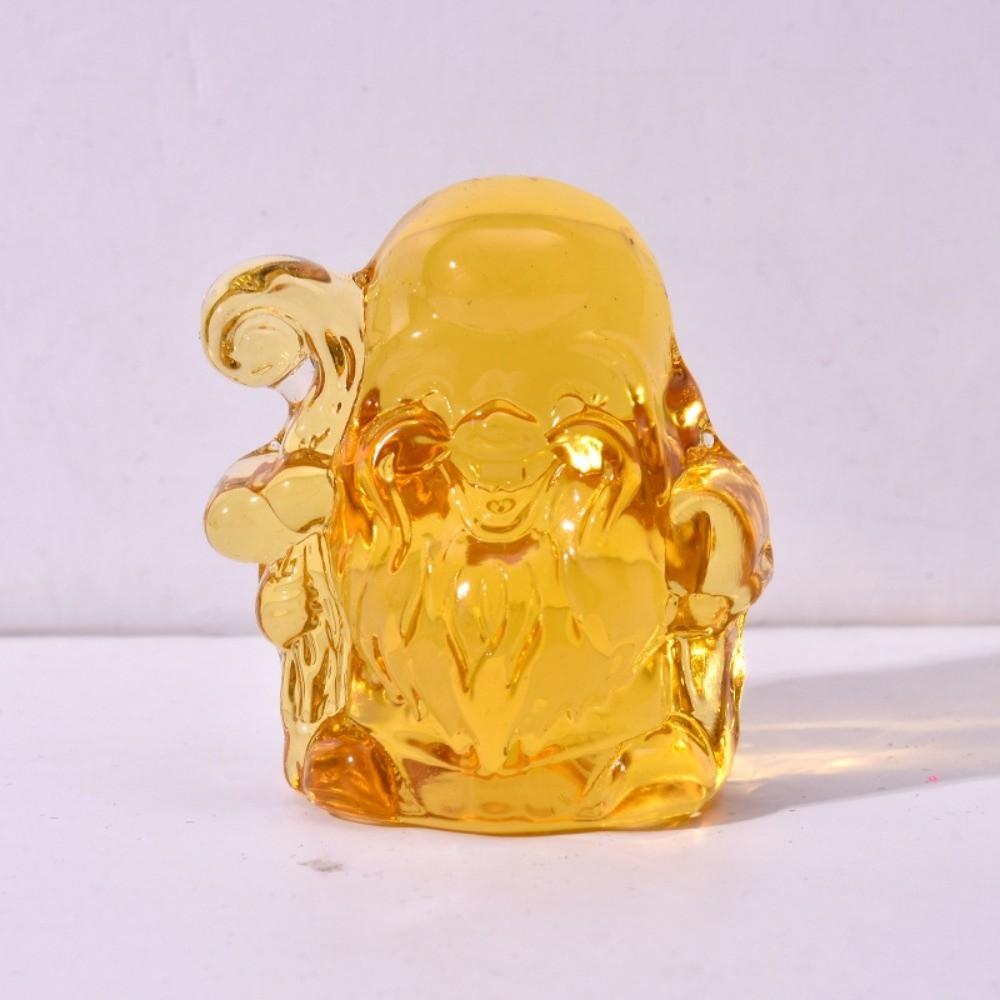 Gifts Good Luck Five Gods of Wealth Statue God of Wealth Decoration Desktop Jewelry Crystal Ornament Five Fu God of Wealth