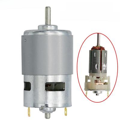 Motore per asciugacapelli ad alta velocità 12V DC con doppi cuscinetti a sfera per modelli 775/795/895