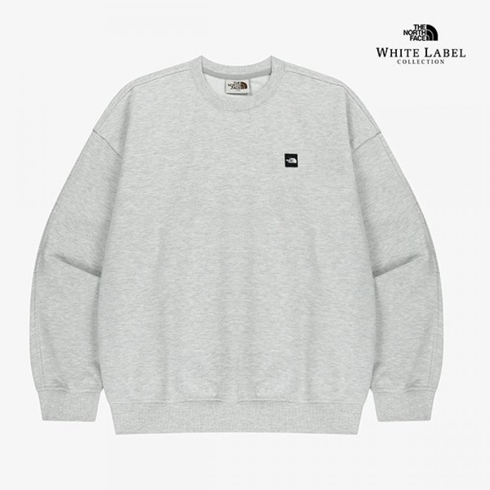The North Face Men Sweatshirt White Nm5ms01k