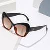 New Cat Eye Sunglasses for Women with Retro Style Eyeglass Beach Travel Outdoor Brand Design Sunshade Glasses Uv400