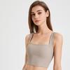 Beautiful Back One-piece Sports Bra Fixed Cup Yoga Bra Running Quick-drying Shockproof Fitness Vest