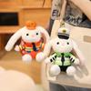 Cartoon Cute Policeman Bear Rabbit Police Officer Plush Doll Pendant Backpack Keychain Doll Hanging Ornament Doll