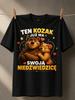 Polish Bear Couple With Ten Kozak Juz Ma Swoja Niedzwiedzice Lettering Cute Bears Hearts And Star Unisex All TShirt