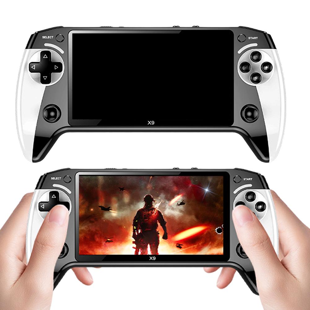 5.5 Inch Screen Handheld Game Console 1500mAh Handheld Game Player Type-C Charging Portable Game Player for Kids Adults