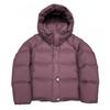 Womens Short Puffer Jacket With Hood 90% White Duck Down Ultra-Soft Cloud-Like Warmth Loose Fit Winter Coat