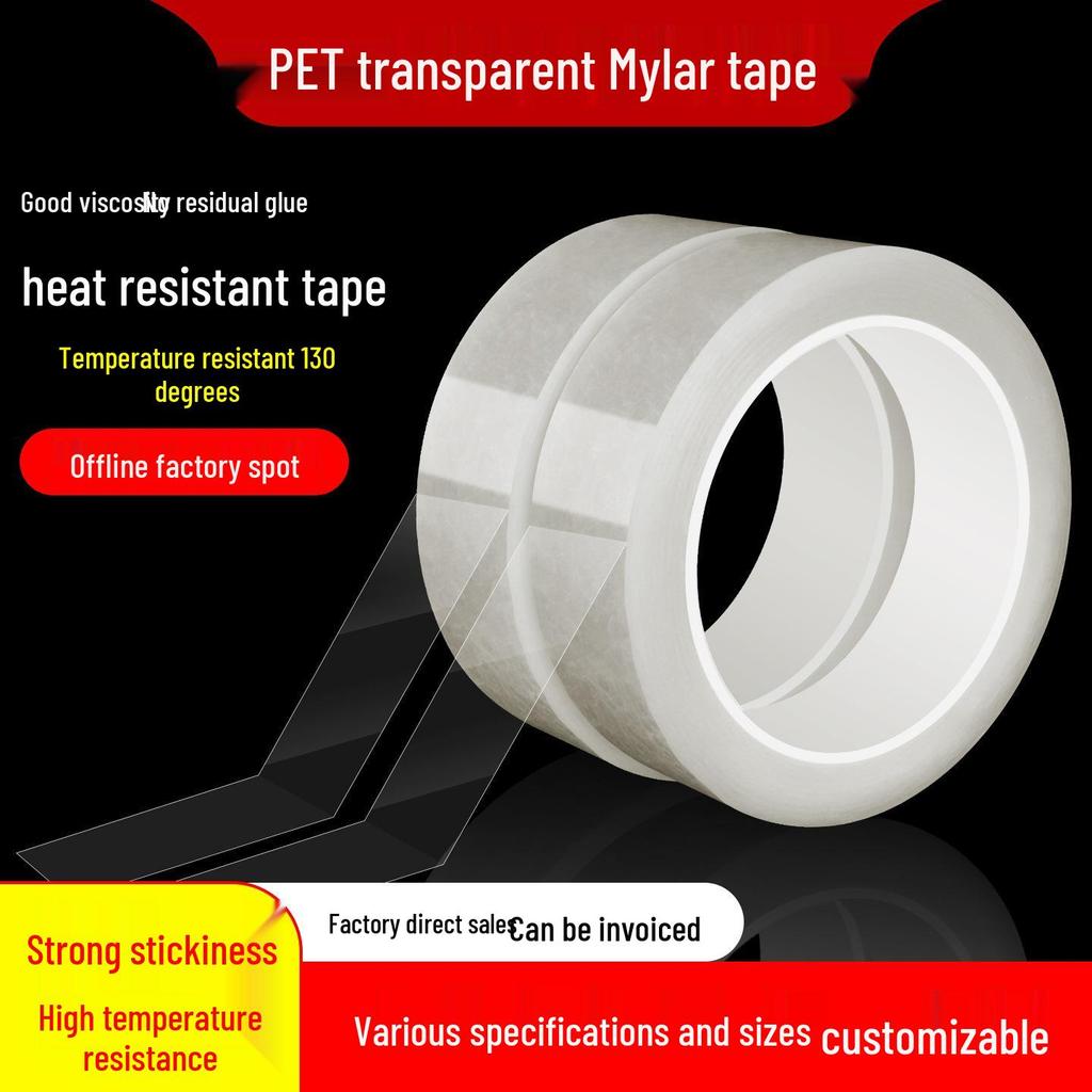 Transparent Tear-Off Tape: No Residue, High Adhesion, Strong, Heat-Resistant, Waterproof, and Single-Sided. Leaves No Marks.