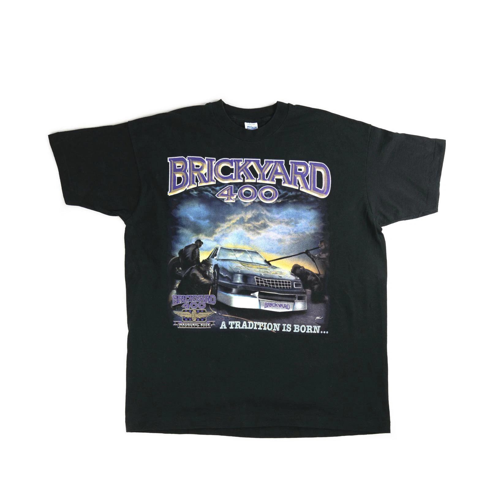 Vintage 1994 Nascar Brickyard 400 Tee Shirt L
