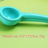Aluminum Alloy Lemon Squeezer: Compact Manual Fruit Press for Kitchen Use.