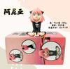9CM Anime Spy × Family Anya Forger Figure Noodle Stopper Figure Model Toy Doll Aciton Figure PVC Desktop Car Decorations