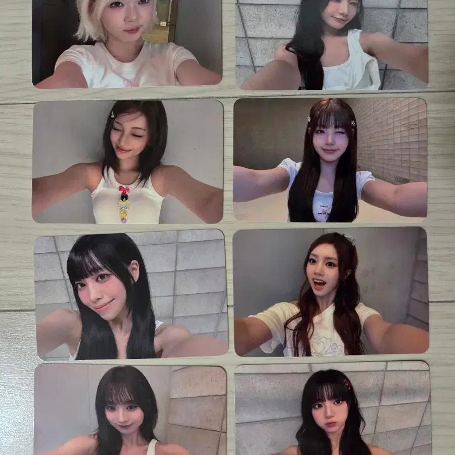 UNIS US Fan Reverse Gift music show photocard Set mini fan meeting