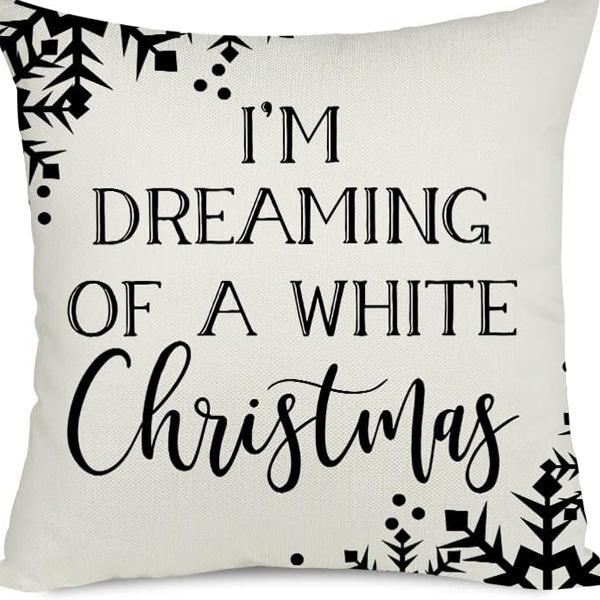 Christmas Pillow Cushion Home Living Room Festive Atmosphere Decoration Backrest Car Waist Cushion