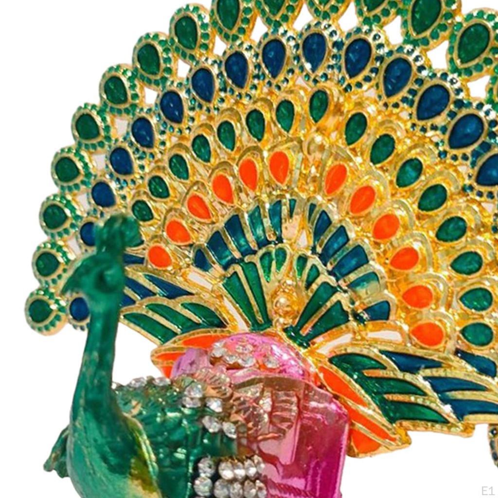 Animal Sculpture of Peacock for Office and Living Room