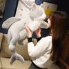 Creative Cat Shark Plush Toy Cartoon Child Sleeping Soothing Sofa Pillow Gift