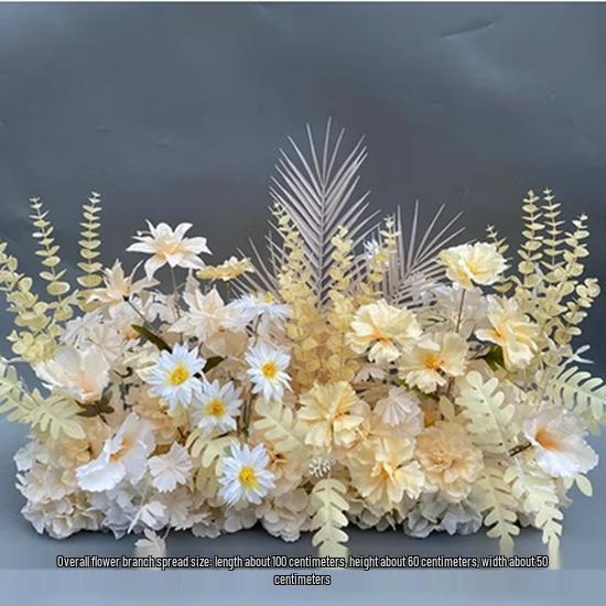 Seidenblumen-Gangdekorationen für Hochzeiten und Verlobungen