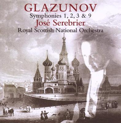 CD A. GLAZUNOV - Symphony Nos 1 2 3 & 9 2564689042 Warner Classics 2009 Europe Classical Used