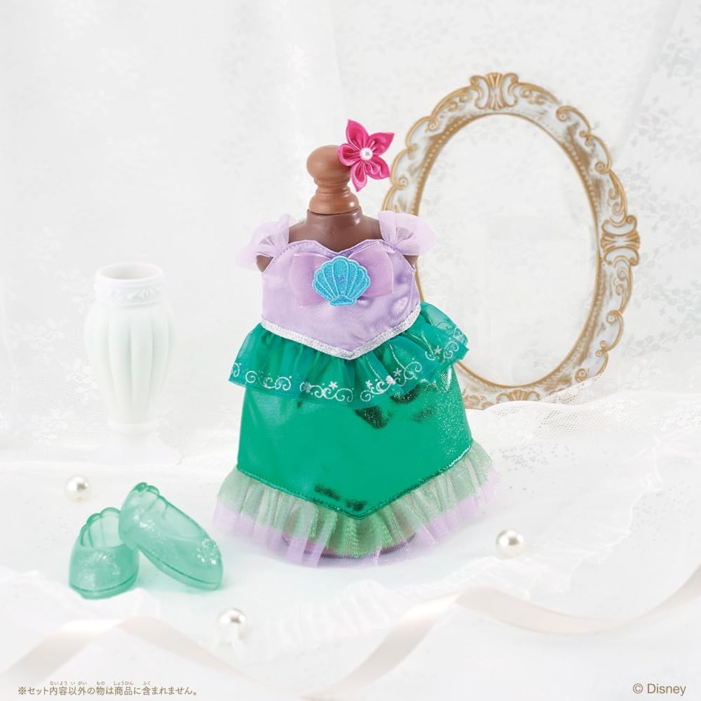 Bandai Remin & Solan Ariel Princess Step Dress Costume for Kids