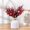 2pcs/set Red Pink Foam Love Heart Branch Glitter Foam Love Pick Stick Valentine's Day Flower Bouquet Home Vase Picks Wedding Decor
