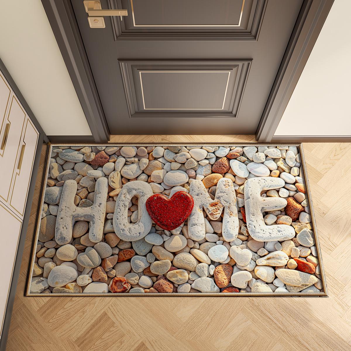 

Дом Добро пожаловать Входной коврик Наружный коврик для комнаты Передний придверный коврик Коврики для прихожей Домашний декор для гостиной 40x60cm