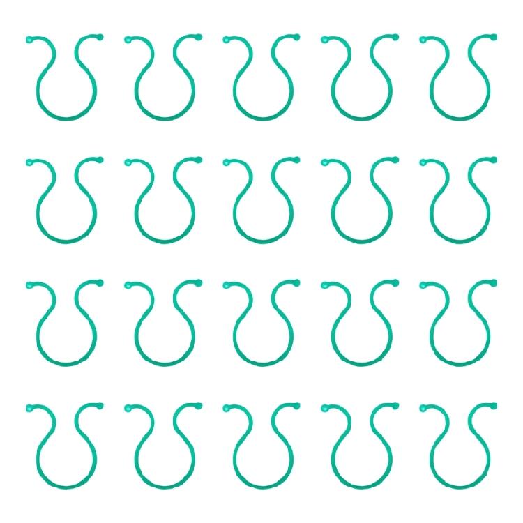 Climbing Plant Clips Reusable Garden Support Durable Plastic Ties for Vine Tomato Cucumber Indoor Outdoor Plant Organizer