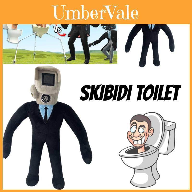 Soft And Comfortable Skibidi Toilet Plush Toy Perfect For Decor And Play