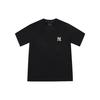 Camiseta Informal Suelta de Manga Corta con Cuello Redondo y Estampado Grande de los New York Yankees de la MLB Unisex Camisetas Negro 31TS03131-50L