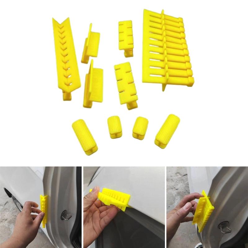 Auto Body Damage Dent Repair Fix Tool Pulling Bridge Puller Dent Removal Glues Tabs Paintless Dent Repair Tools