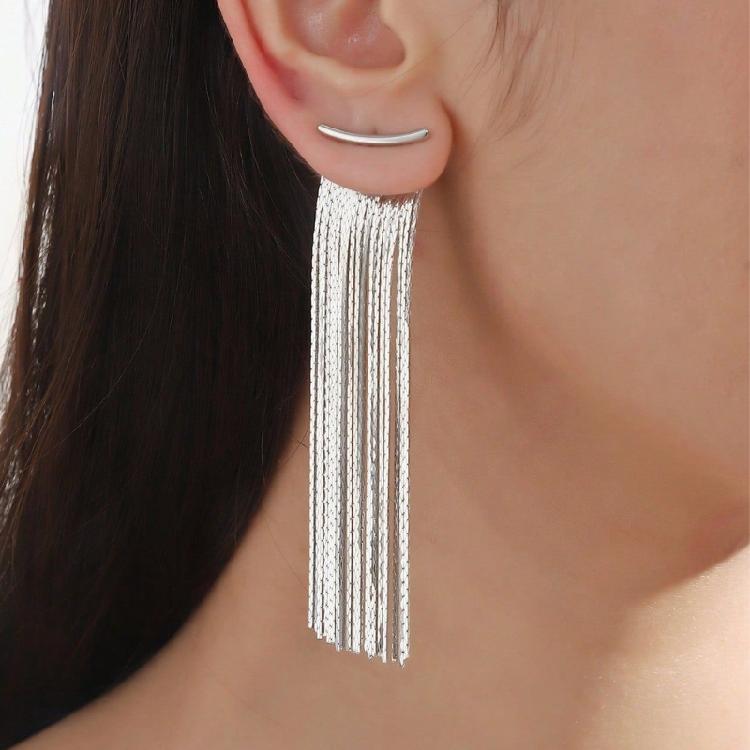 Irregular Tassels Earrings Comfortable Extended Wear Women Jewelry