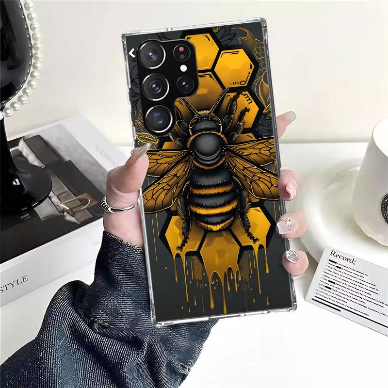 Bee Keeping Honey Animal Soft Phone Case For Samsung Galaxy S22 S23 S24 S25 Edge S26 Ultra S20 FE S21 Plus + Fundas Coque Galaxy