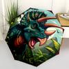 1pc Triceratops Prehistoric Automatic Open/Close Folding Umbrella - Compact 8-Rib Design, Daily Use, Perfect Gift for Friends & Family Yy260327073