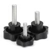 Qingwa Plum Blossom Carbon Steel Adjustment Screw with Handle