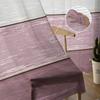 Vintage Farm Barn Marine Green Purple Gradient Sheer Curtains for Living Room Decor Window Curtains Kitchen Tulle Voile Curtains