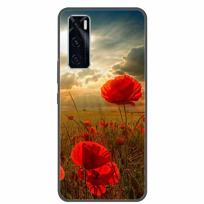 Pro Vivo Y70 Pouzdro Mramorové Měkké Silikonové Zadní Kryty pro Vivo Y70 Kryt Telefonu pro Vivo Y70 Y 70 VivoY70 Coque Funda Roztomilý Kreslený