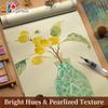 Pearlescent Solid Watercolor Paint Set Pigment Solid Paint Portable Art Kit Color Watercolor Painting Artists School Supplies