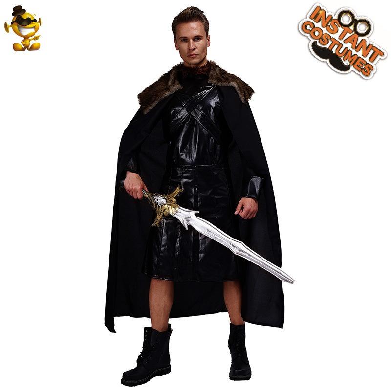 Halloween Erwachsener mittelalterlicher europäischer Ritter Krieger Partykostüm Bühnenauftrittskostüme Cosplay
