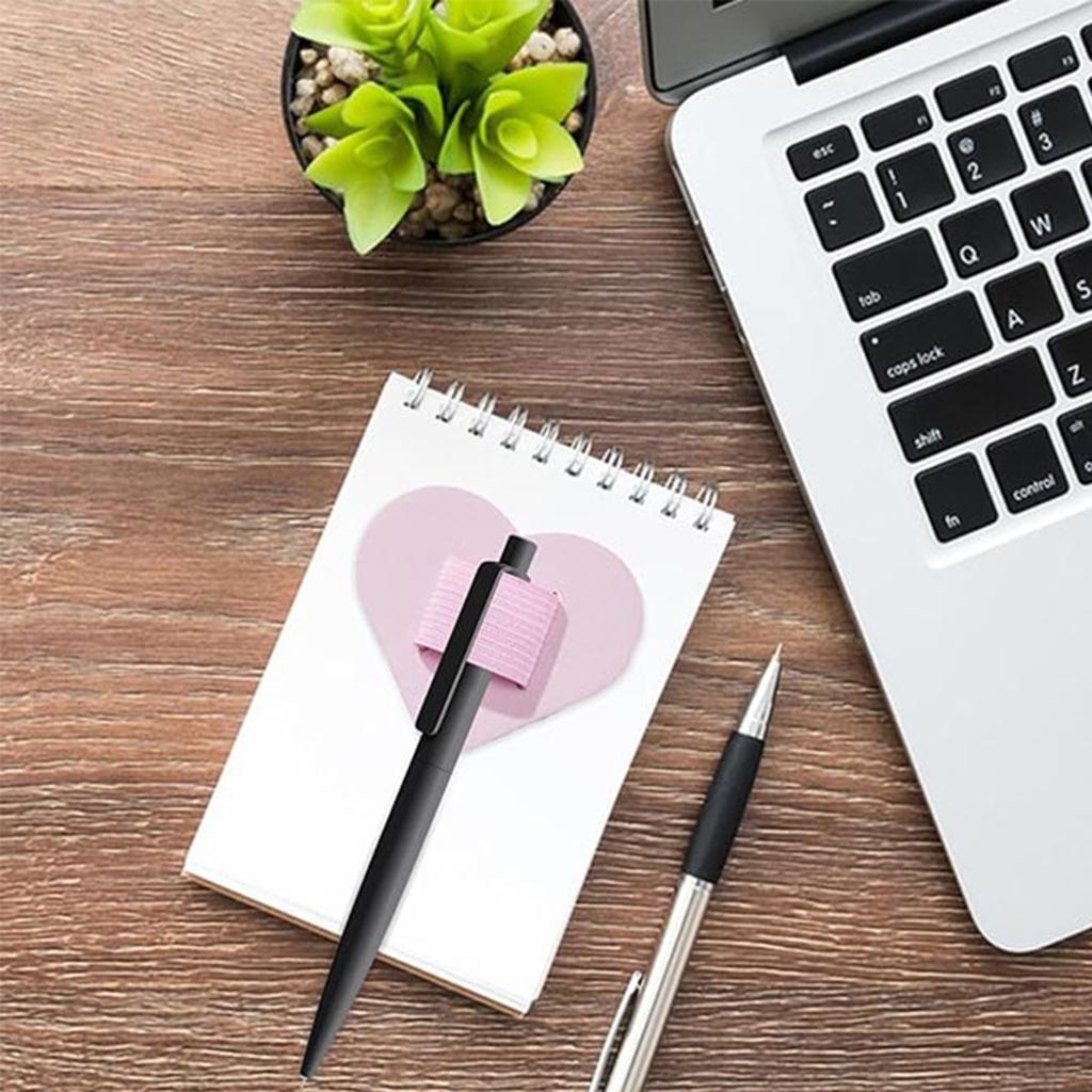 7-teiliger selbstklebender Stifthalter in Herzform für Bleistifte und Stifte, Tablet-Zubehör, praktischer und bequemer Stifteclip