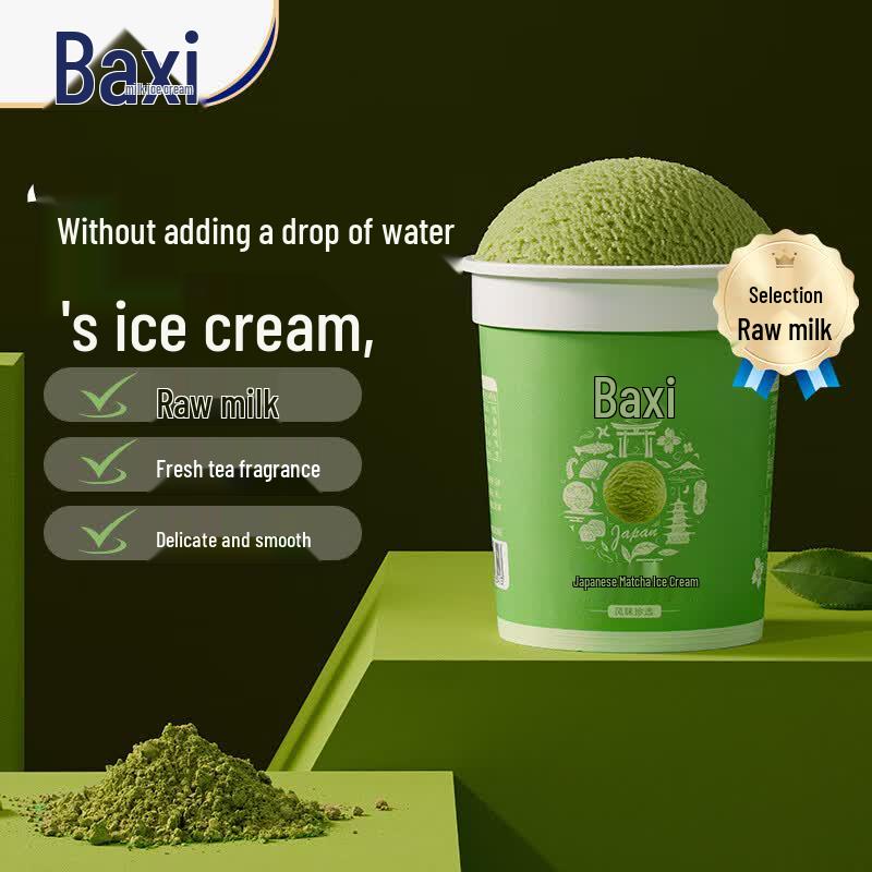 Baxy Premium Japanese Matcha Ice Cream