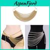 Womens Multilayer Metal Chain Waist Belt For Dress And Shirt Styling Summer Fashion