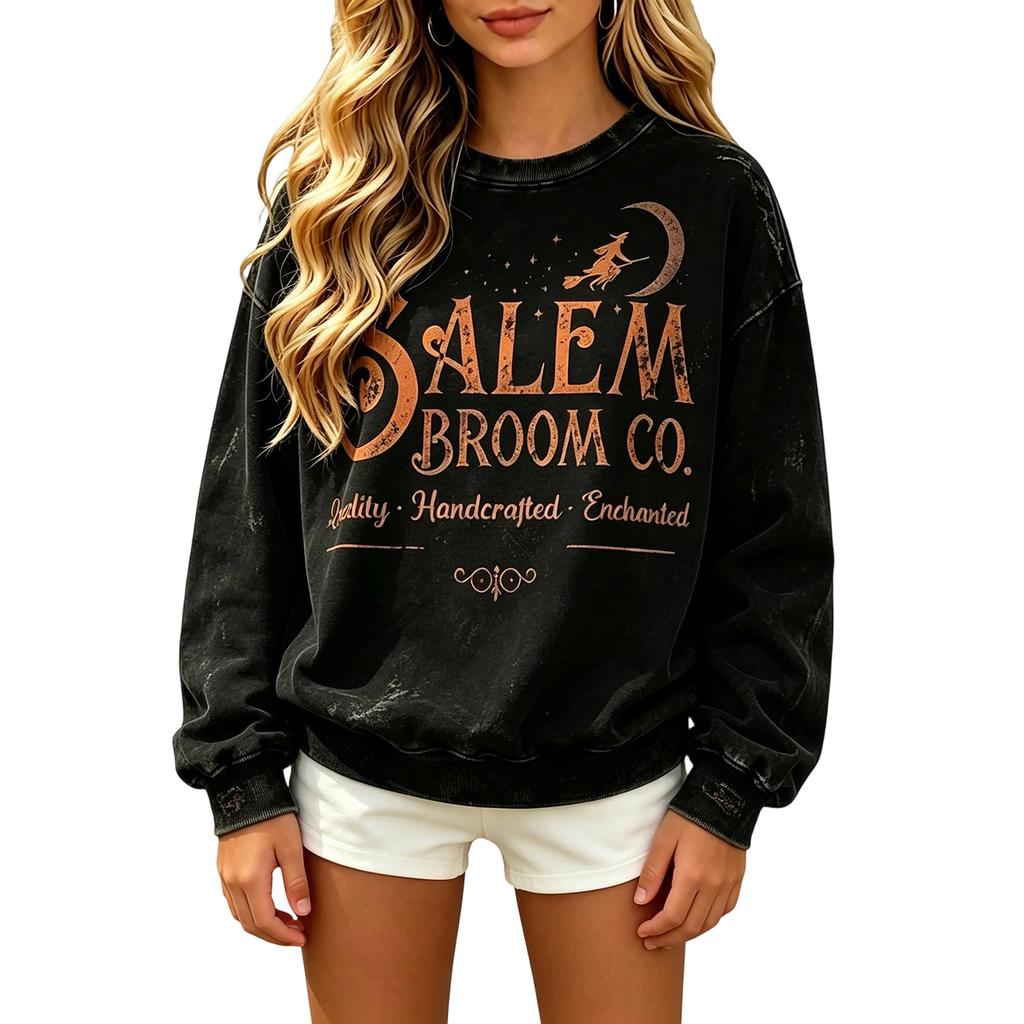 Kids Halloween Long Sleeve Printed Hoodie Casual Pullover Sweatshirt for Boys Girls