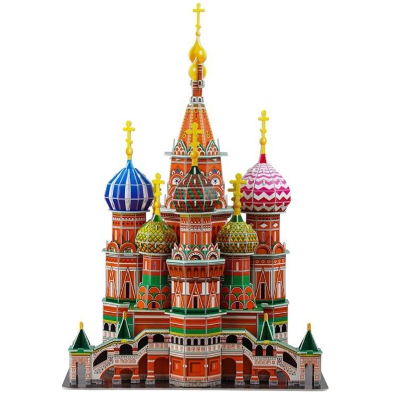 

Historical Architectural Display Model Cathedral/Tower Bridge Building Set for Adults Office Home Decors Collectibles