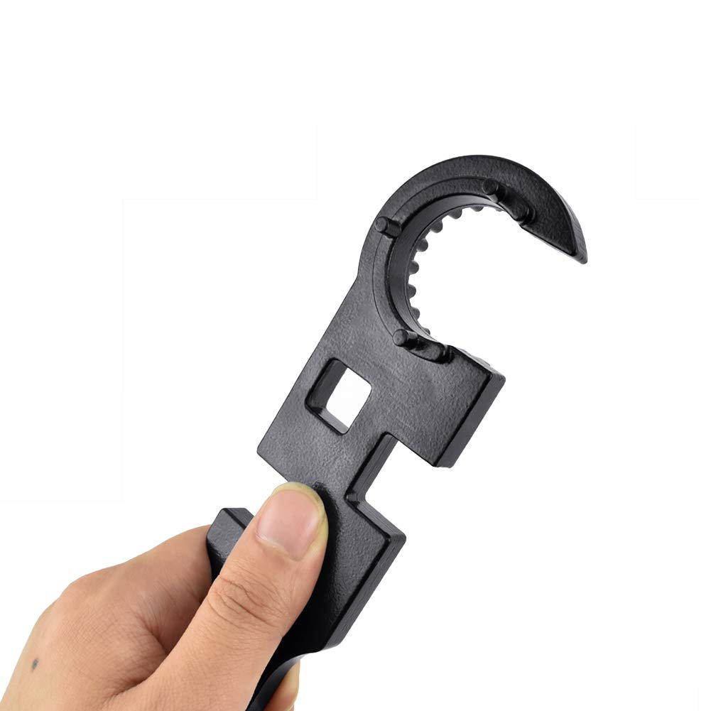 Newseego Combo Wrench Tool for Electric Gas Blowback and Metal Barrel Nut Buffer Ring Great for Maintenance Black Guns, Rifles, M4, M16, AR15,