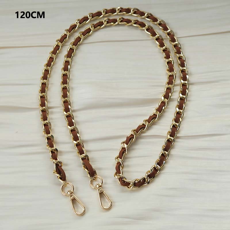 New Phone Accessory Long Cellphone Chain Anti Lost Universal Metal Leather Shoulder Neck Crossbody Phone Strap Case Holder Chain