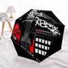 1pc MY CHEMICAL ROMANCE NEW YORK Automatic Open, Windproof, Compact Travel Umbrella, Gift for Birthday, Christmas, Business 93089