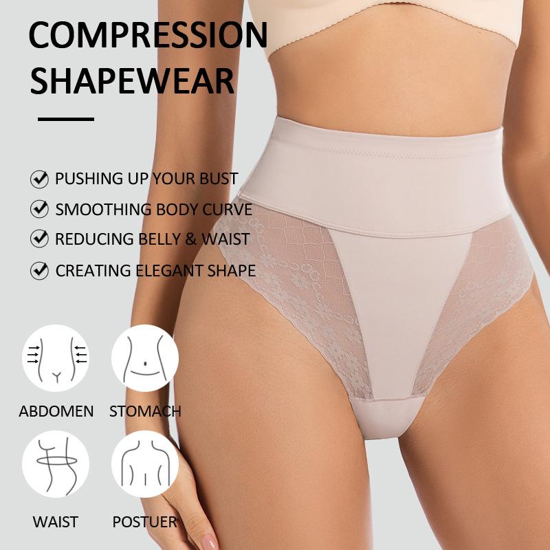 

Женские утягивающие трусики-стринги с высокой талией для плоского живота, подтяжки ягодиц, боди-шейпер, корректирующее белье, трусики для формирования живота после родов S