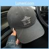 Embroidered Baseball Cap For Men And Women With Sun Protection For Spring Summer Casual Wear