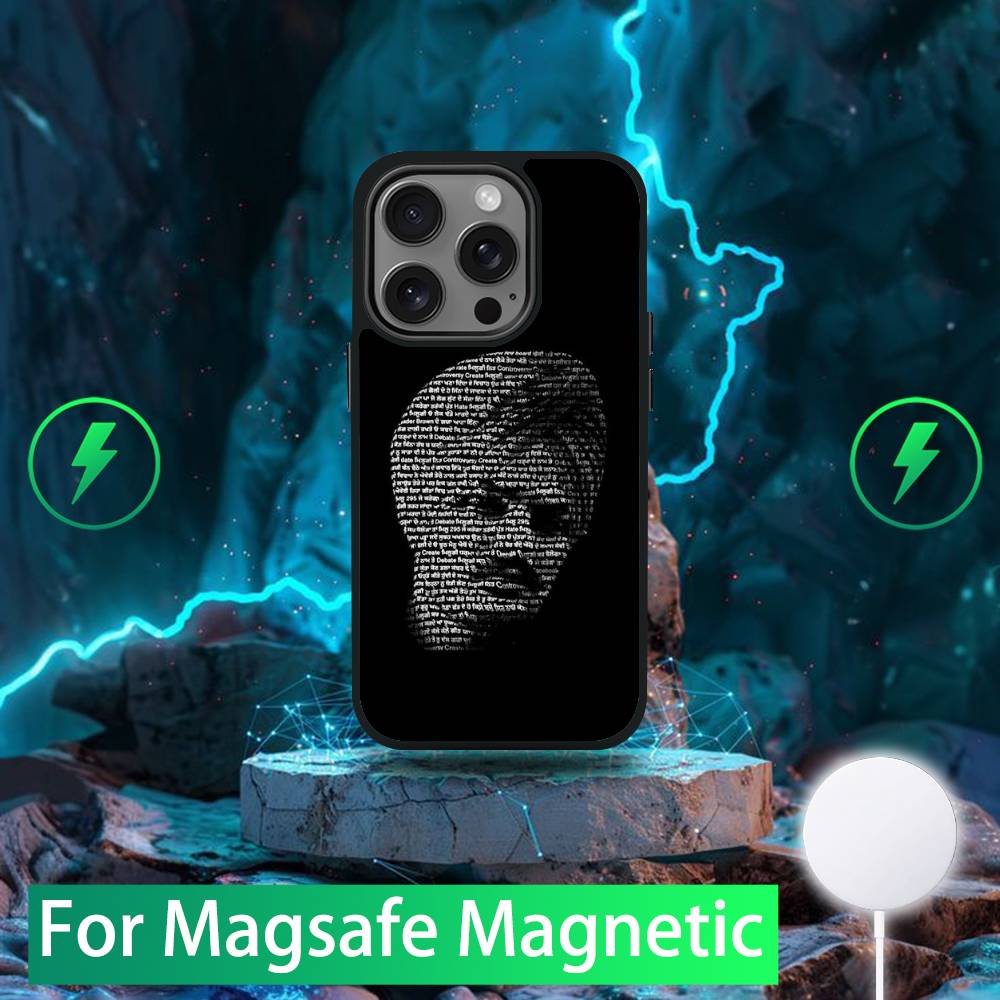 

Indian Sidhu Moose Wala Phone Case For iPhone 16,15,14,13,12,11,Pro,Max,Plus,Mini,SE New Magsafe Magnetic Wireless Charging iPhone15pro