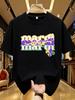 Wds01428creative Printing Plus Size Unisexs Tshirt Summer Casual Street Fashion Unisexs Joker Short Sleeve Tshirt